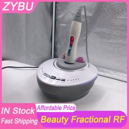 Portable rf radio frequency skin tightening body slimming face lifting machine home use fractional dot matrix radio frequency system anti Ageing wrinkle removal