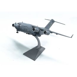 Aircraft Modle Diecast Metal Alloy 1 200 Scale U.S. Army C17 C-17 Replica Transport Aircraft Plane Alloy Model Toy For Collection 230803