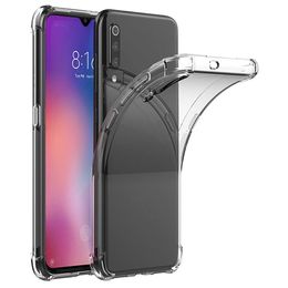 Crystal Clear Shockproof Phone Cases For Redmi Note 8T 9T 10 11T 12 Pro K30 K40 K50 Soft TPU Air Cushion Corner Rubber Bumper Case Back Cover