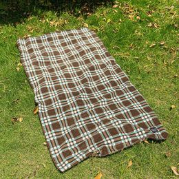 Bandanas Mini Fleece Blanket Throw Lightweight Blankets Portable Camping Sheets