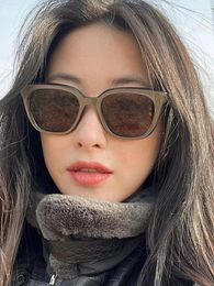 Sunglasses Fashion Square Frame 2023 Gradient Lens UV400 High Quality Brand Design Unique Sun Glasses Women Zonnebril Heren