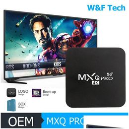 Android Tv Box Mx2 Mxq Pro Rk3229 1Gb 8Gb/2Gb 16Gb Quad Core 9.0 With 2.4G 5G Wifi 4K Media Player Drop Delivery Electronics Satellit Dhjtk