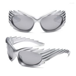 Sunglasses Wholesale Fashion SPIKE RECTANGLE For Men Women
