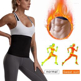 Women's Shapers Woman Sauna Waist Trimmer Belly Wrap Workout Sport Sweat Band Abdominal Trainer Tummy Control Slimming Belt