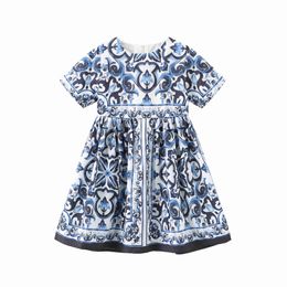 Girl's Dresses 2023 New design Kids Dresses for Girls Clothes Sleeveless Children Clothing Princess Dress Summer Dress For Baby Girl 2-10Y