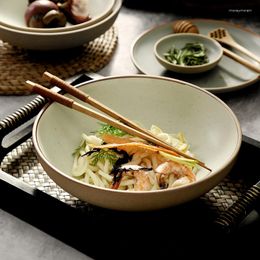 Bowls Very Creative Soup Noodle Bowl Ramen Fashionable And Beautiful Ceramic Restaurant Tableware Set Big