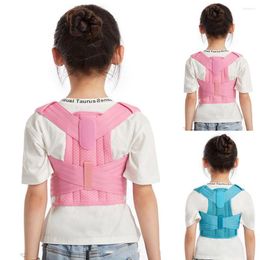 Women's Shapers Children Adjustable Posture Corrector Back Support Shoulder Belt Rectify Straighten Correction Pain Relief Beauty Kids