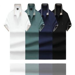 Men's Fashion Polo Shirt Luxury Italian Men's T-Shirts Short Sleeve Fashion Casual Men's Summer T-shirt Various Colors Available Size M-3XL889