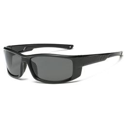 Fashion Rider Sunglasses Anti-skidding Succinct Frame Wind Eyewear With Mercury Lenses