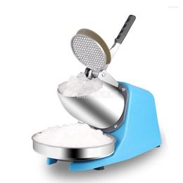 Small Mini Household Electric Automatic Ice Crusher Machine Maker For DIY Dessert Cream Sorbet Fruit Juicer