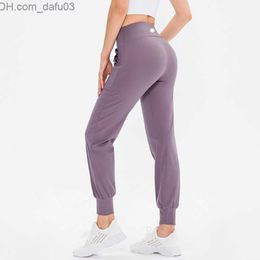 Women's Pants Capris Lulus align leggings Women Ninth Pants Running Fitness Joggers Soft High Waist Elastic Casual Jogging Pants 5 Colours lemons designer Z230805