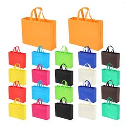 Gift Wrap 22-Pack Reusable Bags Foldable Tote Bulk For Trip Birthday Party Holiday Supermarket