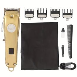Electric Hair Clipper Professional Beard Trimmer With LED Display Professional Hair Cutting Machine For Men Suitable For Father's Day Gift