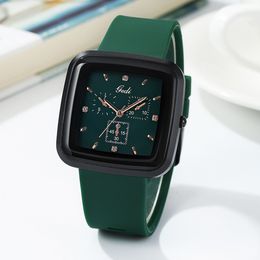 Relógio feminino edição limitada relógios casuais de alta qualidade designer luxo quartzo-bateria placa quadrada à prova dwaterproof água 40mm relógios