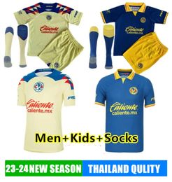 2023 2024 Liga MX ClubAmerica Soccer Jerseys 23 24 Third HENRY R.MARTINEZ D.VALDES G.OCHOA FIDALGO 2023 fans player version men women kids maillot Football Shirt