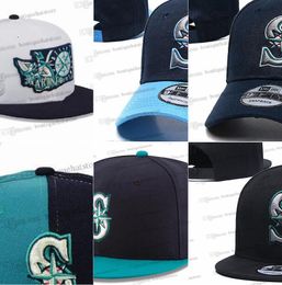 7 Colors Men's Baseball Snapback Hats Classic Flowers Black Green Hip Hop Sport Letter S Adjustable Caps Chapeau World "series Au5-07