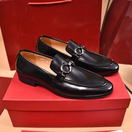 Top Quality 2023 Mens Dress Shoes Elegant Business Gentlemen Party Wedding Flats Men Brand Casual Comfortable Loafers Size 38-45