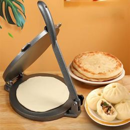 Baking Pastry Tools Press For Mexican Tortillas Tortilla Machine To Make Empanadas Mould Taco Holder Maker Large Pies Dumpling Dough 230804