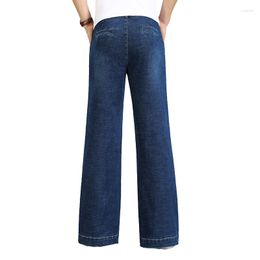 Men's Jeans Men Denim Flare Trousers Classic Design Slim Fashion Casual Size 27-36