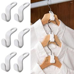 Hangers Mini Clothes Hanger For Closet Connector Hooks Cascading Plastic Wardrobe Coat Organizer Rack Holder Space Saving