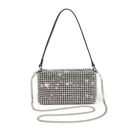 Evening Bags Womens bag AW Rhinestones Handbags for Women Diamonds Shoulder Bag Purse Ladies Female Crossbody shining 230804