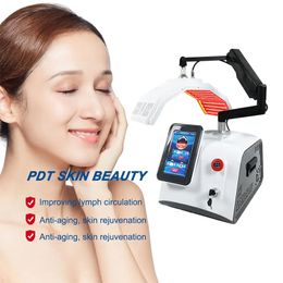 Portable 7 Colors Led PDT Phototherapy Light Lamp Skin Whitening Wrinkle Remover Skin Rejuvenation Health Care Machine Equipment