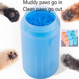 Pet Dog Paw Washer Cats Dogs Foot Clean Cup For Dogs Cats Cleaning Tool Soft silcon Washing Brush Pet Accessories fo2256