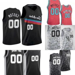 75th Custom Men women Youth San Antonio''Spurs''1 Lonnie Walker IV 15 Joe Wieskamp 30 Thaddeus Young 31 Keita Bates-Diop Basketball Jerseys CUETOM MEN WOMEN YOUTH KIDS