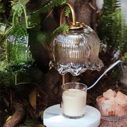 Pendant Lamps Linglan Fragrance Lamp Fire-Free Melting Candle Light Bedroom Bedside Gift Decoration