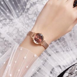 Wristwatches Ladies Fashion Casual Watches Women Luxury Crystal Bracelet Wotch Steel Band Girl Quartz Clock Gifts Female Gold Time Hour