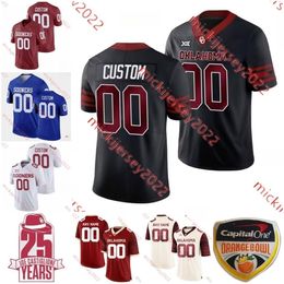 Nik Bonitto Oklahoma Sooners Football jersey Brian Asamoah II Perrion Winfrey Isaiah Thomas Marquis Hayes Makari Vickers Jaquaize Pettaway Mens Oklahoma jerseys