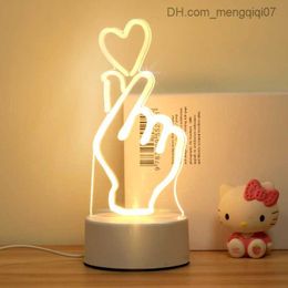 Lamps Shades Bedside Night Lights USB Charging 3D Night Lamp Baby Feeding Bedroom LED Table Lamp Creative Birthday Gift for Children Z230805