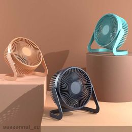 Electric Fans New YOUPIN Rotating USB Desktop Fan Mini Adjustable Portable Electric Fan Summer Air Cooler For Home High Quality Fans R230803