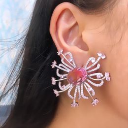 Dangle Earrings Missvikki Trendy Big For Women Wedding Gorgeous Luxury Sweet Romantic Brincos Female DIY Fashion Jewellery Gift 2023