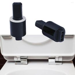 Toilet Seat Covers 2pcs Hinge Lid Hinges Cover Mounting Fixing Connector For Replacement Soft Close Rotary Damper