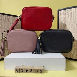 original Womens Soho Purse Handbags high quality Mini camera Bags Disco Shoulder Bag Crossbody Handbag Fringed Luxury designer Wallet whit 5 Colours 30800