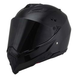 Motorcycle Full Face Helmet Dual Sport Off Road Dirt Bike ATV D O T Certified2358