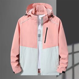 Men's Trench Coats High quality elegant leisure sports windbreaker men's and women's coats free design Freeprint different wear un 230804