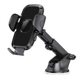 Sucker Car Phone Holder for Mount Stand GPS Telefon Mobile new Cell Support for IPhone 14 13 12 11 Pro Xiaomi Huawei Samsung