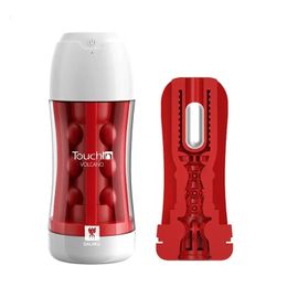 Masturbators Male Electric Masturbation Cup Adult Sex Orgasm Toy Onahole Masturbator Vibrating Massager real vagina pussy For Men 230804