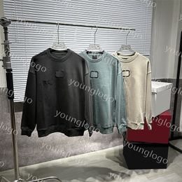 Classic Paris Designer Mens Loose Pullover Long Sleeve Clothing Embroidery Logo Couple Hoodies Hoody Casual Sweatshirts