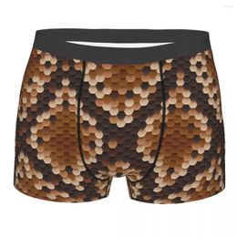 Underpants Male Panties Men's Underwear Boxer Snake Skins Comfortable Shorts