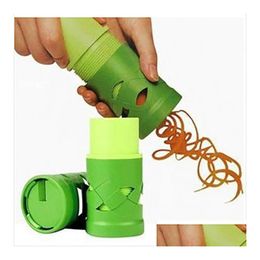 Fruit Vegetable Tools Creative Cutter Slicer Spiralizer Easy Garnish Veggie Twister Processing Device Kitchen Gadgets Cooking Drop Dhtwz