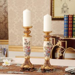 Candle Holders American Neoclassical Elephant-shaped Candlestick Home Restaurant Decoration Wedding Romantic Housewarming Gift
