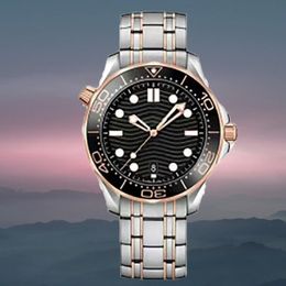 Novo Estilo Omge Relógio Mens Relógios Relógio de Alta Qualidade Top Marca Designer Relógio Cinto de Aço Moda 41mm Negócios Relógios de Pulso Acessórios Montres Hommes