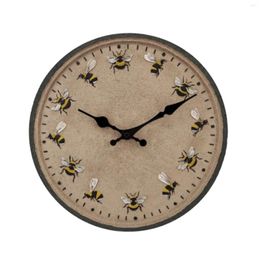 Wall Clocks Outdoor Clock Elegant Waterproof Garden For Patio Drawing Room Yard