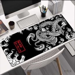 Mouse Pads Wrist Rests Chinese Style Computer Mouse Pad Gaming Accessories Mause Pad Mause Carpet Keyboard Pad R230830