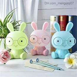 Lamps Shades Night Lights LED Light Touch Cartoon Table Lamp Baby Kids Room Bedside NightLight Christmas Gifts Decor Home Bedroom Party Z230805