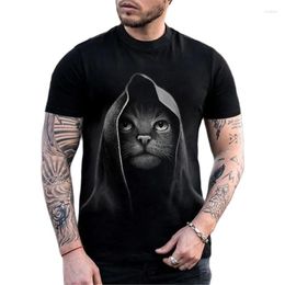 Men's T Shirts Ancient Ethnic Ritual Printing Round Neck T-shirt Leisure Fashion Adult Clothing Summer Comfortable Sweatshirt