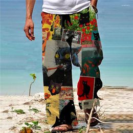 Men's Pants Joggers Funny Graphic Sweatpants Unisex Casual Mens Sport Track Baggy